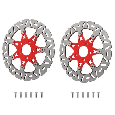2xFloating 11.8 Front Brake Rotors for Harley-Davidson Trike 09-19 Softail 15-24 - Image 1 of 4