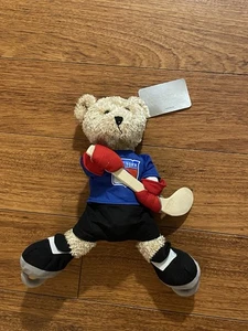 New York Rangers Teddy Bear Soft Plush Toy Stuffed Animal New Hockey Stick - Bild 1 von 3
