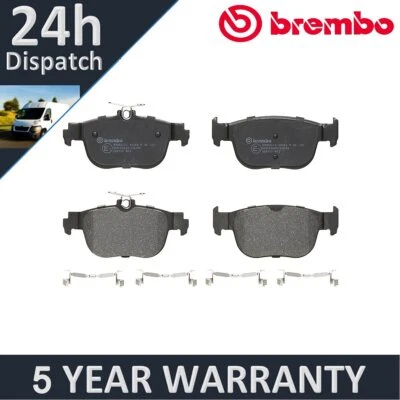 Fits VW Golf Audi A3 Seat Leon Skoda Octavia Brembo Rear Brake Pads Set - Image 1 of 4