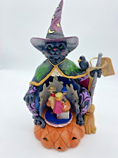 Jim Shore Heartwood Creek "October Nights with Little Frights" Halloween Cat
