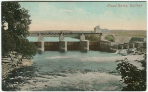 FLOOD GATES, BELLEEK - Co Fermanagh Postcard - Picture 1 of 2
