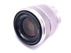 Sony SEL1855 obiettivo 18-55 mm F/3.5-5.6 attacco E argento dal GIAPPONE [Ecc+++] - Foto 1 di 2