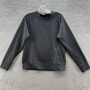 Outdoor Research Sweatshirt Women Small Gray Emersion Fleece Lined Boxy Pullover - Picture 1 of 11