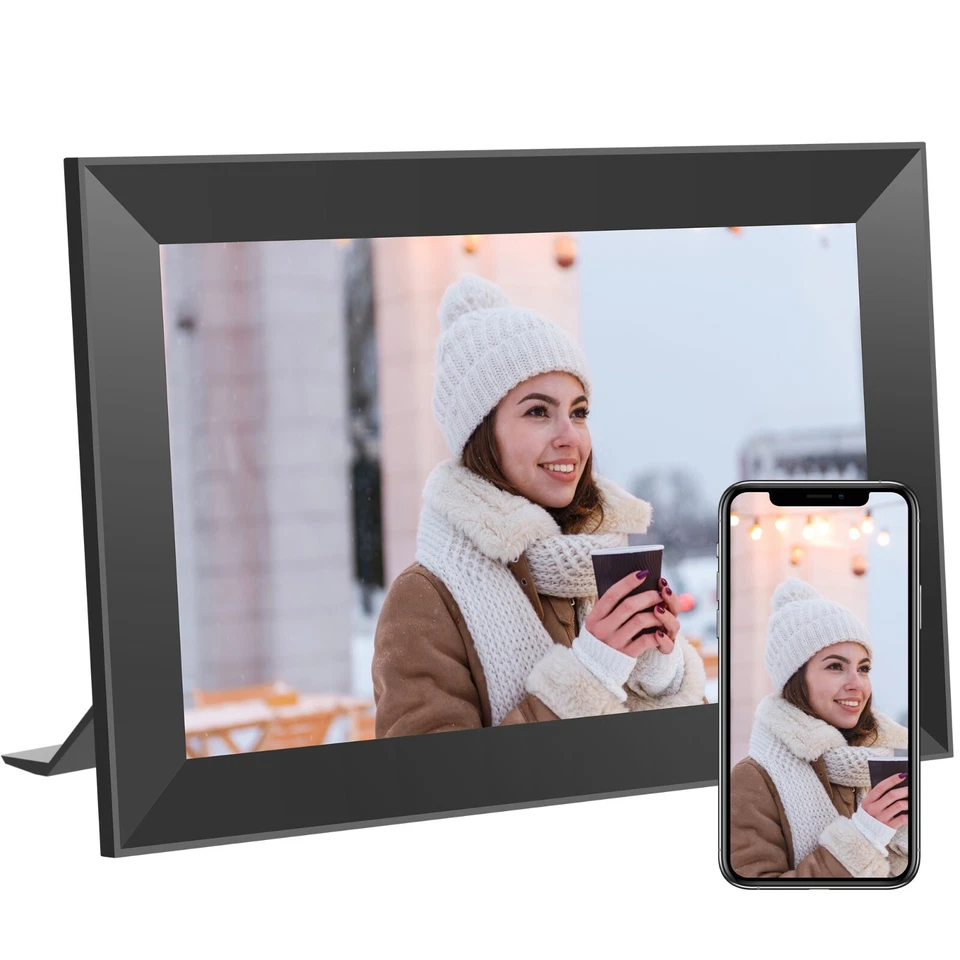 KODAK 10.1-inch Classic Digital Photo Frame CF102P, Wi-Fi, HD Touch-Screen 16GB - Image 1 of 4