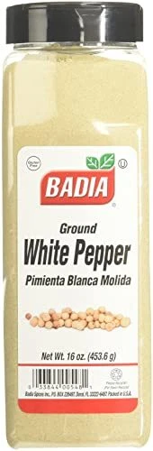 Badia Spices Inc Spice White Pepper Ground 16-ounce