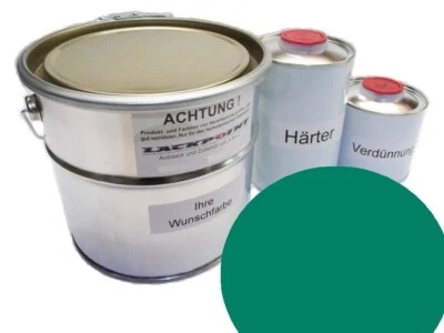 5 Liter Set 2K Car Paint for Suitable VW LD6D Pistachio No Clear Varnish Lackpoi - Image 1 of 2