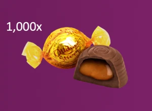 QUALITY STREET CARAMEL SWIRL 1000x FLAVOUR DATED 08/25 CHOCOLATE - Picture 1 of 6