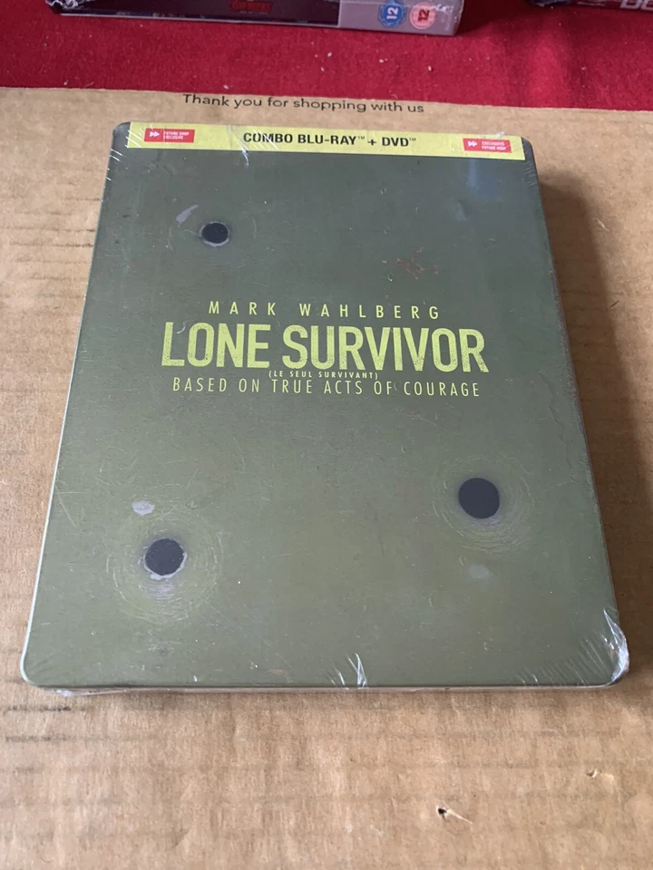 Lone Survivor Reg A Blu Ray Steelbook NEW & SEALED Futureshop Canada - Rare! - Image 1 of 4