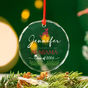 Personalized Graduation Ornament, College Bound Ornament, Class Of 2024 Ornament - Picture 1 of 6
