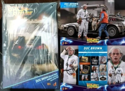 Hot Toys MMS610 Regreso al Futuro Doc Emmett Marrón Versión De Lujo Nuevo Raro Japón Foto 1 de 4