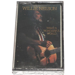 Willie Nelson - What A Wonderful World (Cassette Tape 1988) NEW SEALED - Picture 1 of 4