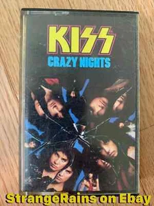 KISS - CRAZY NIGHTS - Cassette Tape - Mercury Records - Picture 1 of 7