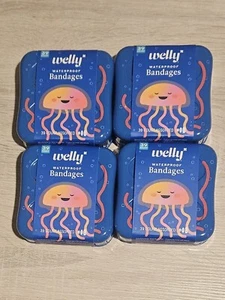 *4 Pack* Welly Flex Fabric Bandages Jelly Fish 48 Count (192 Total) - Picture 1 of 1