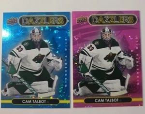 2021-22 Upper Deck Extended Series - Dazzlers Blue #DZ-119 Cam Talbot - Picture 1 of 2