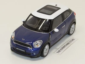 WELLY MINI COOPER PACEMAN METALLIC BLUE 1:24 NO BOX FREE SHIP - Picture 1 of 5