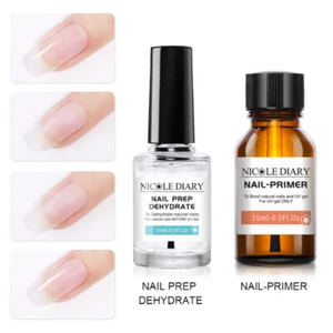 ♥ Curador de uñas Bonder 15 ml, preparación arte extensión gel Primer Mani↑ - Imagen 1 de 10