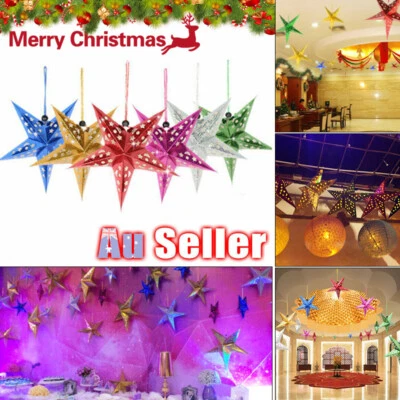 NEW Xmas String Hanging Star Christmas Party Decoration Christmas Tree Ornament - image 1 of 4