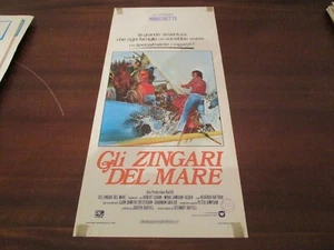 LOCANDINA ORIGINALE GLI ZINGARI DEL MARE ROBERT LOGAN 1978 - Picture 1 of 2