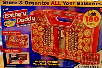 Ontel BADA-MP4 180 Batteries Battery Storage Box - Image 1 of 4