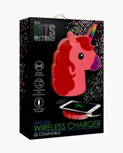 ByTech Unicorn Wireless QI Charger (Red,Pink) - Picture 1 of 1