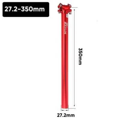 Mountain Bike Seatpost Length 350/400mm Diameter 27.2 30.8 31.6mm Seat Tube  - Image 1 of 4