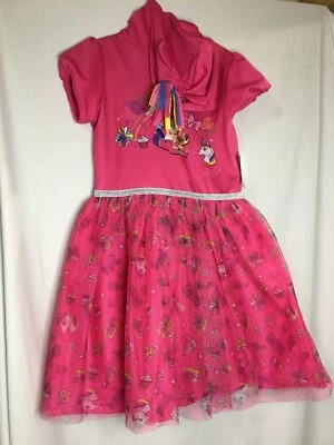 New Nickelodeon JoJo Siwa Pink Cosplay Tutu Tulle Dress many sizes Girls - Image 1 of 4