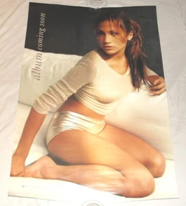 Jennifer Lopez "On The 6" 2-Sided, Album Promo Poster (24" wide x 36" tall),1999 - Picture 1 of 2