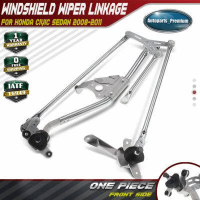 Elevador limpiaparabrisas delantero para Honda Civic 2008-2011 602-961 76530-SNA-A11 Foto 1 de 4