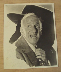 Vintage 1960er Schauspieler/Sänger personalisiert/signiert "SCHNOZZOLA" FOTO ~ "JIMMY DURANTE" ~ - Bild 1 von 7