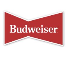 Budweiser Bow tie Sticker