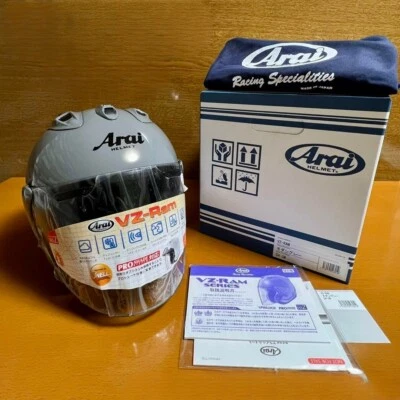 Arai VZ-RAM Jet Helmet Modern Gray XS: 54cm From Japan New - Image 1 of 4
