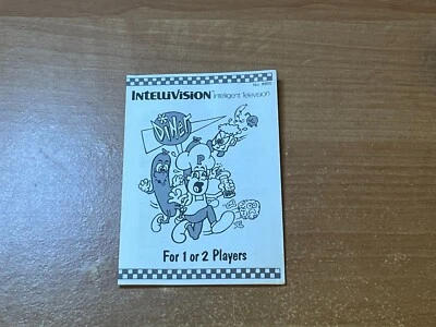 Intellivision BRAND NEW Manual : Diner - Image 1 of 3