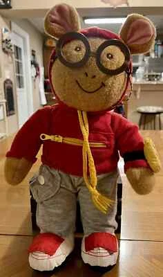 Peluche Dress Me Arthur Playskool 1996 15"/16" de alto vintage RARO J4 Foto 1 de 4