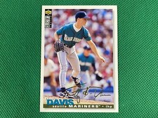 1995 Collector's Choice Gold Signature #281 Tim Davis Seattle Mariners