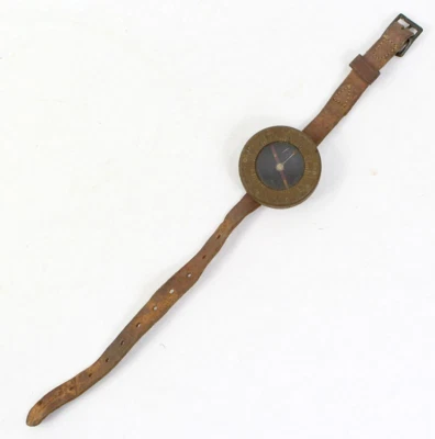 Boussole de poignet US "Airborne" - US ARMY WW2  ( matériel original ) - Photo 1/4