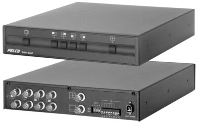 Pelco QD104C Digital Color Quad Video Processor - Image 1 of 4