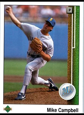 1989 Upper Deck #337 Mike Campbell - Image 1 of 2