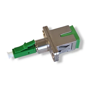 LCA (Male) - SCA (Female) Singlemode Hybrid Adapter Glasfaserkabel mit Flansch - Bild 1 von 2