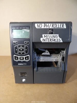 Zebra ZT410 Thermal Printer ZT41042-T0E0000Z - NO PH / ROLL - MISSING INTERFACES - Bild 1 von 4