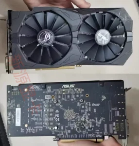 ASUS AMD Radeon STRIX RX580 8GB GDDR5 PCI-E Graphics Video Card DP DVI HDMI - Picture 1 of 4
