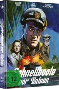 Mediabook Speedboats Before Bataan They Were Exendable John Wayne Blu-Ray New - Picture 1 of 2