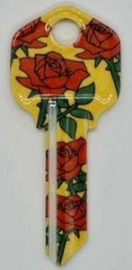 Roses House Key Blank - Keys - Locks - KW1- LW4 - FREE AUS POST - Picture 1 of 2