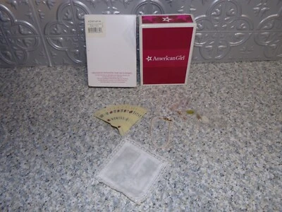 American Girl Elizabeth's Accesorios Abanico, Collar, Pendientes + Pañuelo Foto 1 de 4