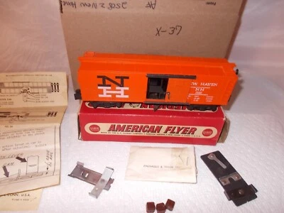 AMERICAN FLYER #25082 NEW HAVEN HAY BALE ACTION CAR & ORIGINAL BOX LOT #X-37 - Image 1 of 4