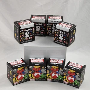 Kidrobot Marvel Munnyworld Micro Series 2 Complete Set Of 8 Wolverine Punisher - Picture 1 of 7