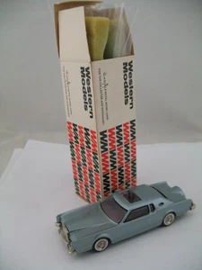 Western Models 1:43 WP 102: 1976 Lincoln Continental Mark IV, MIB - Picture 1 of 14