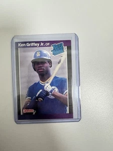 KEN GRIFFEY JR. - 1989 DONRUSS - #33 -RATED ROOKIE - (ROOKIE CARD) - Bild 1 von 2