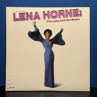 Lena Horne-The Lady And Her Music~2 LP Live Set~Near Mint Vinyl/VG++ Jacket! - Imagem 1 de 4