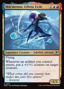 [MTG] Mm'menon, Uthros Exile (Foil) (0221) (EOE) CASI NUEVO - Imagen 1 de 1