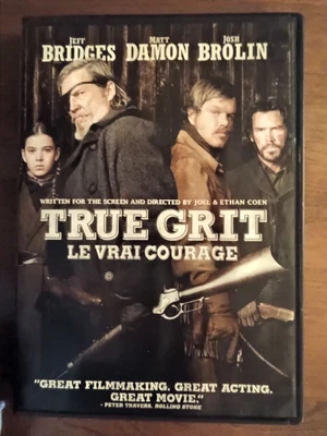 True Grit DVD Jeff Bridges, Matt Damon, Josh Brolin - Image 1 of 3
